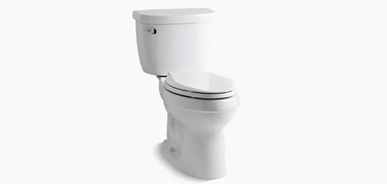 Kohler Bathroom Toilet Fixture in White