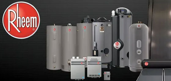 Rheem Product Line Offered by Joe The Plumber